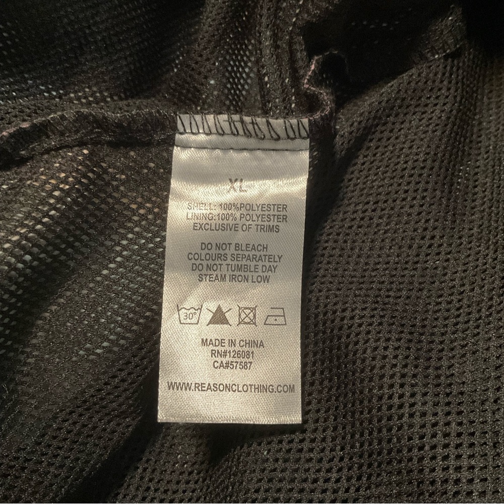 Reason Smilez Allover Print AOP Half-Zip Anorak - Picture 8 of 8
